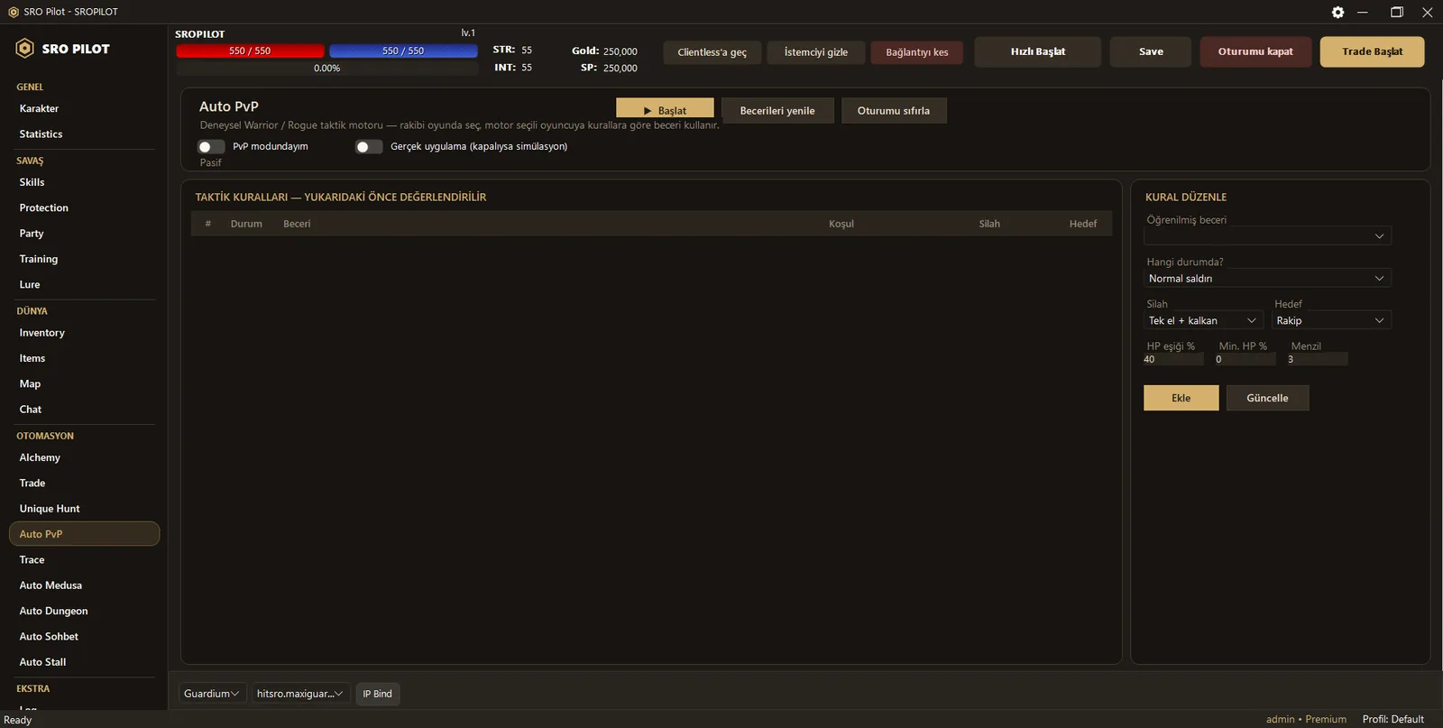 Auto PvP